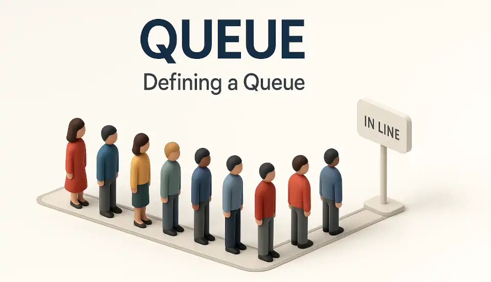 From waiting in line at the shop to managing tasks on your computer, queues keep things moving in order.