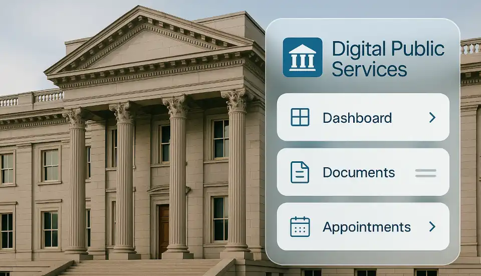Digital public services are online solutions offered by governments to make life easier for you