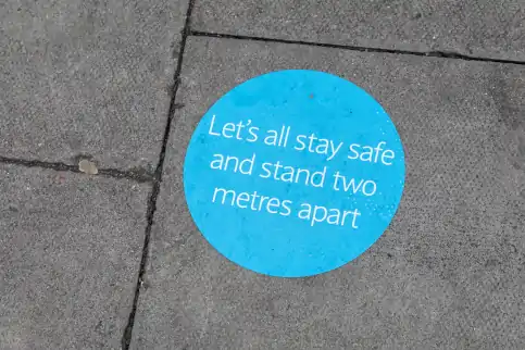 online queue protects better than customers in store or physical queue